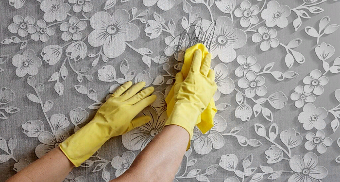 Washing wallpaper – beauty and practicality without extra expenses