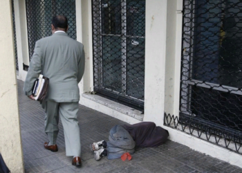 A man without his home, who is he?