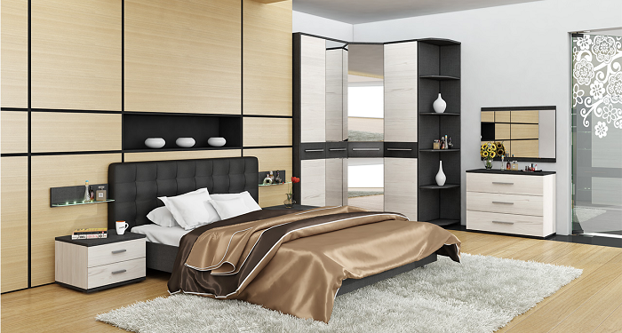 Меблі до спальної кімнати: різновиди та особливості вибору