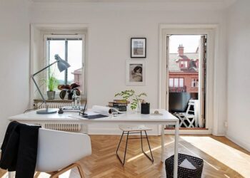 Скандинавський стиль в офісі: простота та функціональність